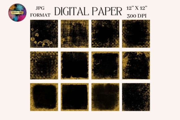 Black and Gold Overlay Backgrounds: A Designer's Secret Weapon