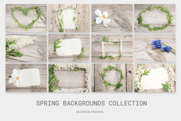 Spring Backgrounds: Real Photography for Your Projects