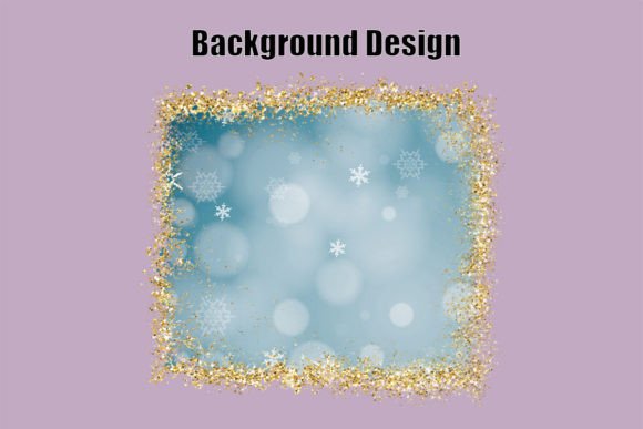 Transform Your Holiday Projects with Gold Glitter Snow Christmas Backgrounds