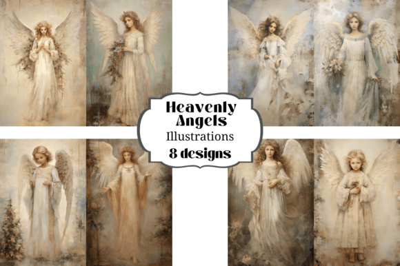 Unlock Festive Creativity with Christmas Angel Backgrounds